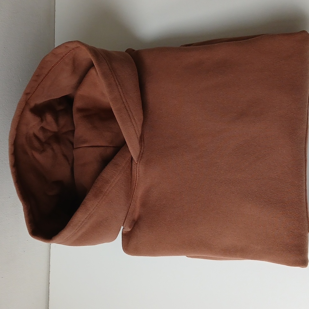 Aritzia TNA Perfect Fit Hoodie Sweatshirt Brown Women's Small - Picture 6 of 6